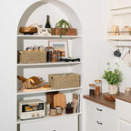 StorageWorks Wicker Storage Baskets, Large and Small Baskets, Handwoven - Image 6