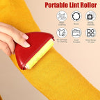 Good Life Lint Roller, Reusable Mini Lint Roller Pet Hair Remover, Portable - Image 2