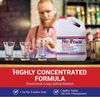 Nu-Foam Liquid Detergent for Bar Glassware – Original Streak-Free Solution - Image 2