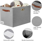 3-Pack Foldable Fabric Storage Bins - Image 3