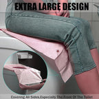 80 Pack Toilet Seat Covers Disposable 16x24 Inch XL Portable Toilet Liners - Image 5