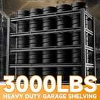5-Tier 60”W x 24”D x 72”H Garage Shelving Storage Shelves 3000LBS Heavy Duty - Image 4