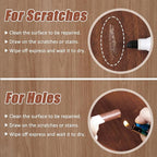 SEISSO 18 Colors Wood Wax Sticks ＆ Wood Markers Furniture Repair Kit - Image 3