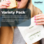 Matter Compostable Assorted Kitchen Bags, Biodegradable, Eco-Friendly - Image 2