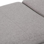 SIMPLIHOME Avalon 42 inch Wide Contemporary Rectangle Storage Ottoman in Cloud - Image 9