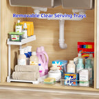 heart & home 2-Pack Under Sink Storage Organizer - Image 6