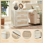 LEYAOYAO Rattan Night Stand - Image 8
