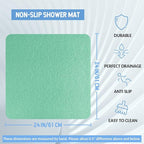 Non-Slip Bathtub Mat, Anti Slip Shower Mat, Fast Drying Bathtub Mats, Foot - Image 2