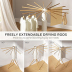 Tripod Clothes Drying Rack, Garment Rack Portable and Foldable Space Saving - Image 7