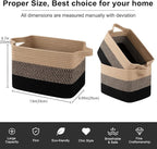 OIAHOMY Storage Basket, Woven Baskets - Image 4