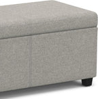 SIMPLIHOME Avalon 54 inch Wide Contemporary Rectangle Extra Large Storage - Image 10