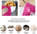 kimteny 13x28 Inches Kitchen Cloth Dish Towels, 400 GSM Premium Dishcloths - Image 3