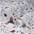 Floral Drawer and Shelf Liner for Kitchen Cabinets, 16IN x 20FT Non-Adhesive by Amiitay