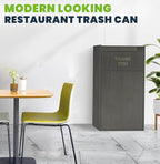 Alpine Restaurant Trash Can Cabinet - Image 5