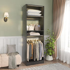 Unikito Freestanding Closet System, 25” Closet Organizer Wardrobe - Image 6