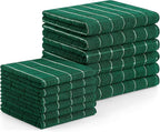 Homaxy Microfiber Kitchen Towels and Dishcloths Set, 12 Pack Soft and Absorbent by Homaxy