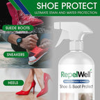 Shoe & Boot Stain & Water Repellent Eco-Friendly, Pet-Safe Spray Keeps Fabric - Image 3