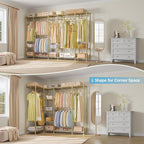VIPEK V50 Extra Large Portable Closet Rack Bedroom Armoire Freestanding - Image 2
