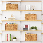 SpaceAid 4 Pack Wicker Basket, Storage Baskets - Image 4