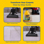 Zep All-Purpose Carpet Shampoo Concentrate Cleaner - Image 7