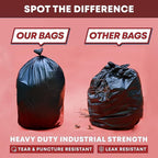 Contractor Garbage Bags 55 Gallon, Extra Large Trash Liners Construction - Image 7
