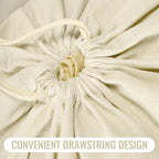 12 Pieces 28" x 36" Canvas Laundry Bags Bulk Large Cotton Laundry - Image 4