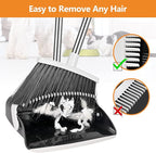 Broom and Dustpan Set, Heavy Duty Dust Pan - Image 3