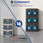 FLEXIMOUNTS 110 QT Stackable Storage Bins - Image 3
