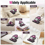 Mattress Vacuum Cleaner, 17Kpa 650W Bed Vacuum Cleaner, 273nm UV-C Light & - Image 7