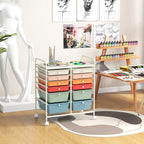 GOFLAME 12-Drawer Rolling Storage Cart, Mobile Utility Cart - Image 2