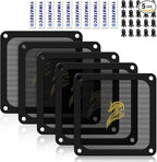 Dust Filter PC 140mm for Computer Cooler Fan/PSU/Routers Computer Fan Filter by YIMATEECO