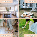 13 Gallon Tall-Kitchen-Garbage Bags Drawstring Trash-Bag - Image 7