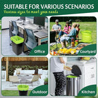 13-17 Gallon Compostable Trash Bags Heavy-Duty & Durable, 1.1 Mil Thick | 100% - Image 7