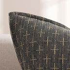 ZWJD Pillow Covers 24x24 Set of 2 Soft Polyester Textured Pillow Covers - Image 2