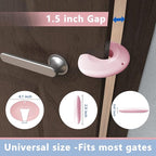 Silicone Door Pinch Guard and Door Slam Stopper, Durable Finger Pinch Guard - Image 6