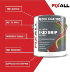 FIXALL Skid Grip Anti-Slip Coating, 1 Gallon, Exceeds ADA Standards, - Image 2