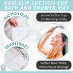 ENKOSI Bath Mat – Large 40 x 16 Inch Non-Slip Bathtub Mat - Image 3