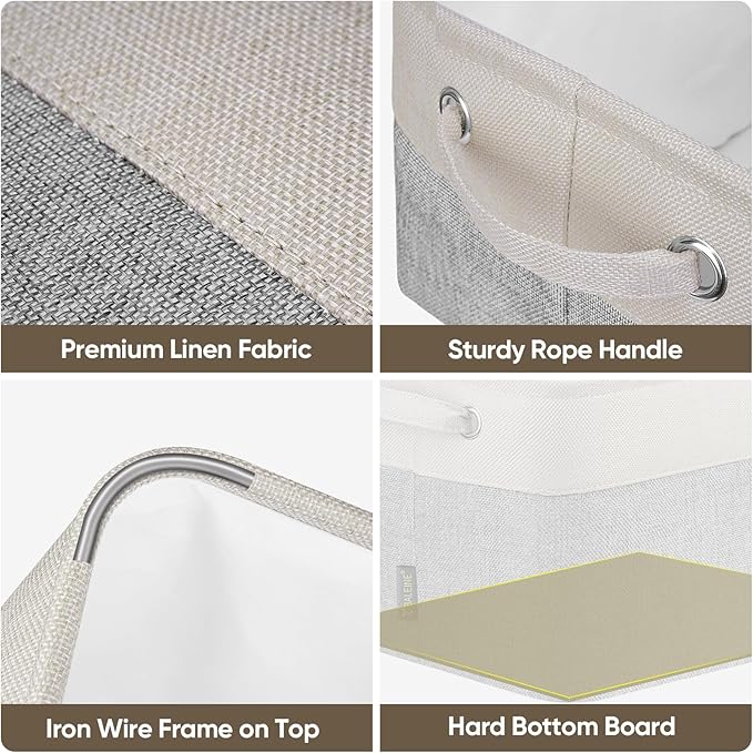 BALEINE 1 Pack Fabric Storage Bins - Image 8