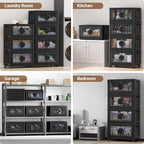 BROVIEW 480Qt Lockable Stackable Storage Bins - Image 7