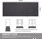 BEQHAUSE Door Mat 24" x 60", Non-Slip Door Mats Indoor Entryway Rugs Washable - Image 2