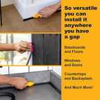 InstaTrim The Original Flexible Trim - 10ft Black 1/2" Wide Caulk Tape - - Image 5