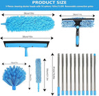 High Reach Duster Kit with14 ft Extension Pole High Ceiling Dusting and Window - Image 2