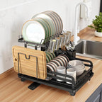 Dish Drying Rack Large 2 Tier Carbon Steel Dish Rack - Image 7