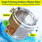 Cleanomic WashWizard Washing Machine Cleaner Tablets – Deep Cleaning Washer - Image 2