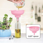 Wide Mouth Kitchen Funnel, Food Grade Plastic Cooking Canning Funnel - Image 7