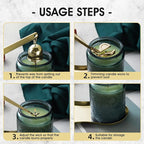 PATOISE 3 in 1 Candle Accessory Set, Candle Wick Trimmer Cutter Mini, Candle - Image 7