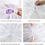 Polecasa Extra Heavy Duty Large Diamond Mesh Laundry Bags - Image 5