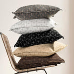 ZWJD Pillow Covers 24x24 Set of 2 Soft Polyester Textured Pillow Covers - Image 5