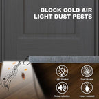 QUOLIX Triangle Under-Door Draft Stopper, 36 Inch Noise Blocker, Weighted - Image 5