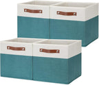 HNZIGE Fabric Storage Cube Bins Baskets by HNZIGE